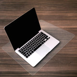 20 in. x 36 in. Polycarbonate Rectangular Desk Pad with Anti-Slip Backing - Super Arbor