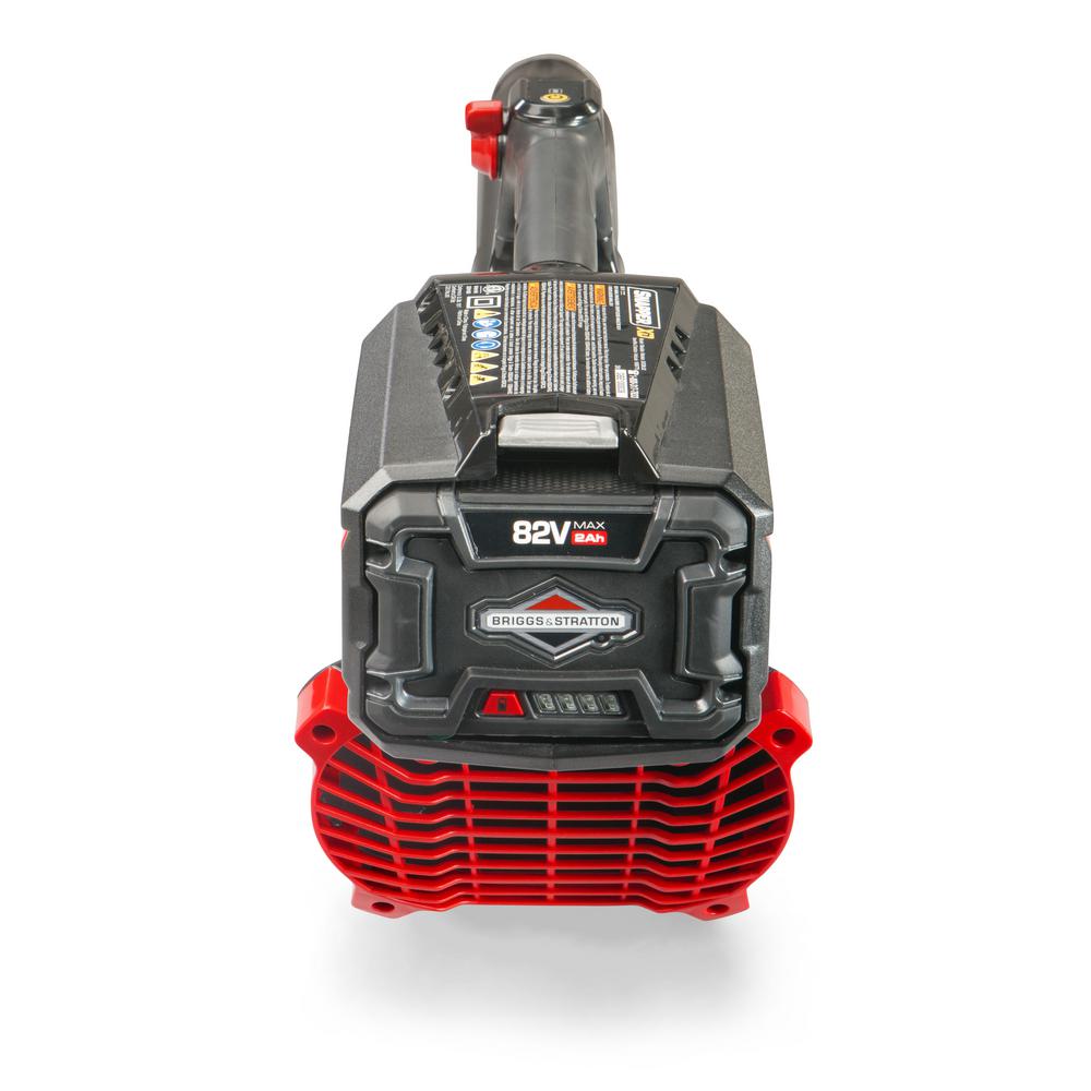 Snapper XD 82-Volt MAX 550 CFM Cordless Electric Leaf Blower Kit with (1) 2.0 Battery and (1) Rapid Charger