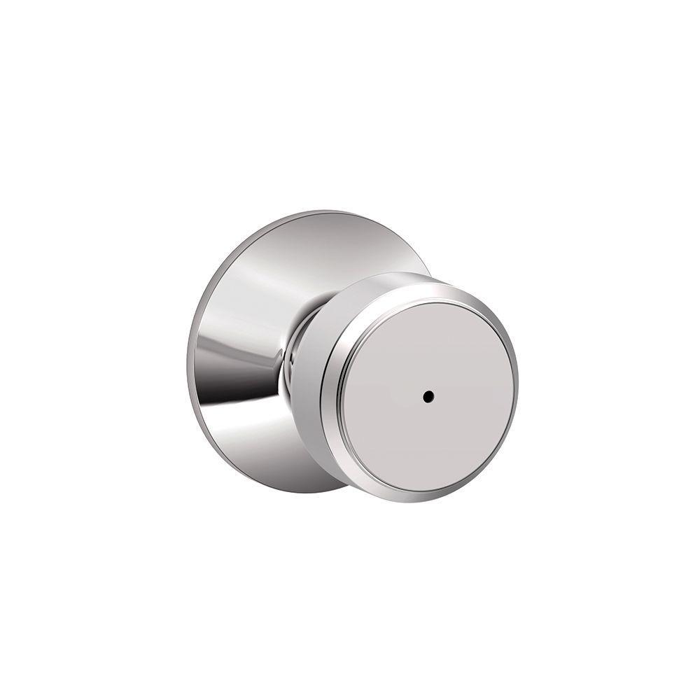Bowery Matte Black Privacy Bed/Bath Door Knob - Super Arbor