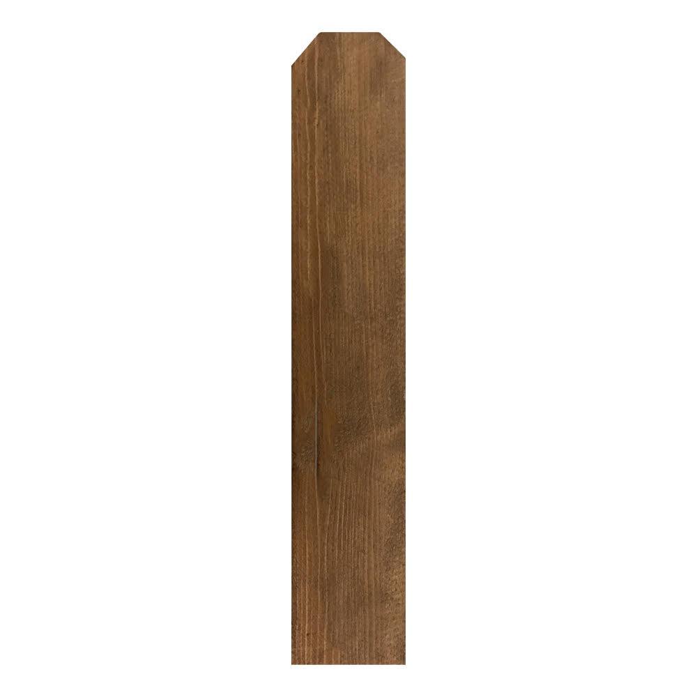 5/8 in. x 5.5 in. x 6 ft. Color Pro Treated Red Pine Fence Picket - Super Arbor