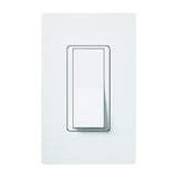 Claro 15 Amp 3-Way Rocker Switch with Locator Light, White - Super Arbor