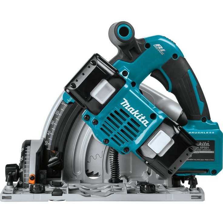 18-Volt X2 LXT Lithium-Ion (36V) Brushless 6-1/2 in. Plunge Circular Saw Kit 5.0Ah with bonus 39 in. Metal Guide Rail