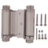 3 in. x 3 in. Oil-Rubbed Bronze Double-Action Spring Door Hinge - Super Arbor