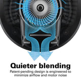 Power Elite 40 oz. 5-Speed Black Blender