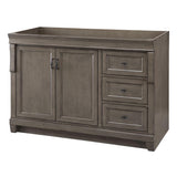 Naples 30 in. W 21.63 in. D Vanity Cabinet Only in Warm Cinnamon with Left Hand Drawers - Super Arbor