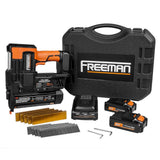 18-Volt 2-in-1 18-Gauge Cordless Nailer and Stapler with Lithium Ion Batteries - Super Arbor