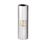 Craftsman 14 mm Metric Deep Socket, 3/8 in. Drive, 12 Point