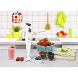 Single Speed White Immersion Blender