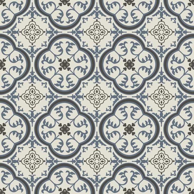 IVC Soho Blue and Grey Residential Vinyl Sheet, Sold by 13.2 ft. Wide x Custom Length