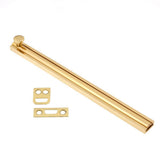 8 in. Solid Brass Oil-Rubbed Bronze Surface Bolt - Super Arbor