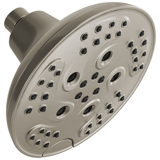 Delta Universal Showering Components Stainless 5-Spray Rain Shower Head 1.75-GPM (6.6-LPM)