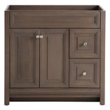 Brinkhill 36 in. W x 34 in. H x 22 in. D Bath Vanity Cabinet Only in Chocolate - Super Arbor