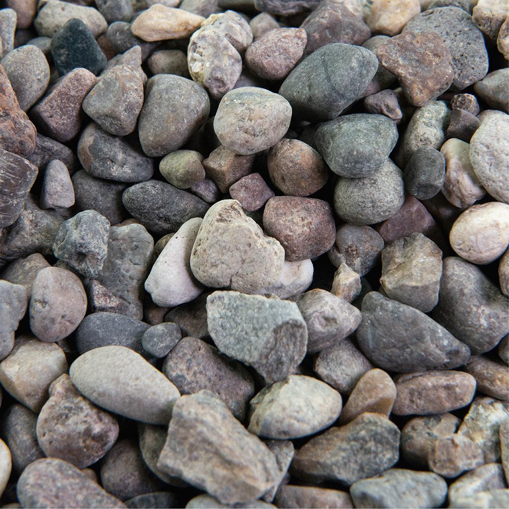 Southwest Boulder & Stone 0.50 cu. ft. 3/8 in. White Ice Bagged Landscape Rock and Pebble for Gardening, Landscaping, Driveways and Walkways - Super Arbor