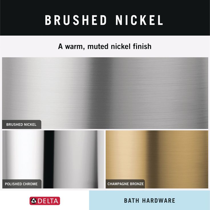 Delta 3-Piece Windemere Spotshield Brushed Nickel Decorative Bathroom Hardware Set