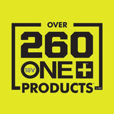 RYOBI 16 in. ONE+ 18-Volt Lithium-Ion Cordless Battery Walk Behind Push Lawn Mower Two 4.0Ah Batteries/Charger Included