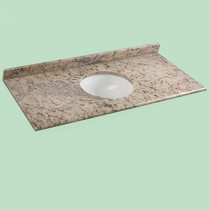 Home Decorators Collection 61-inch Rustic Gold Cultured Marble Vanity Top