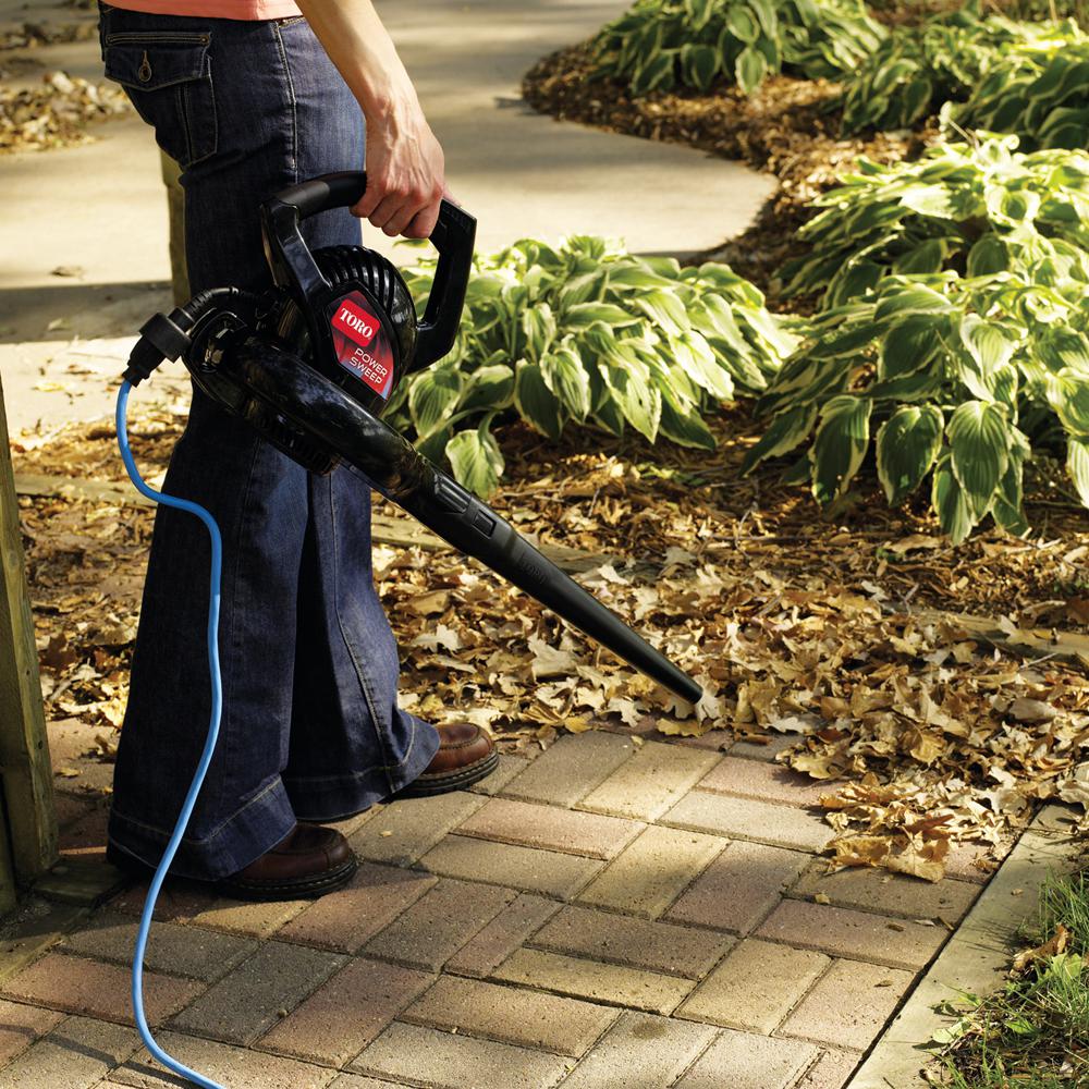 Toro Power Sweep 160 MPH 155 CFM 7 Amp Electric Leaf Blower - Super Arbor