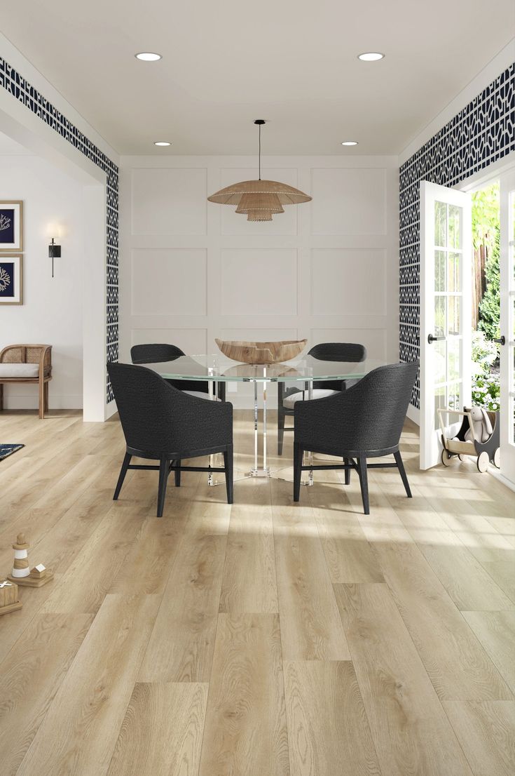 Aubrey Oak 12-mil x 9-in W x 60-in L Waterproof Interlocking Luxury Vinyl Plank Flooring (22.53-sq ft/ Carton)