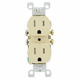 15 Amp Tamper-Resistant Duplex Outlet, Brown - Super Arbor