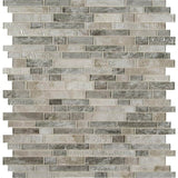 MSI Savoy Interlocking 12 in. x 12 in. x 8mm Glass Mesh-Mounted Mosaic Tile (10 sq. ft. / case)