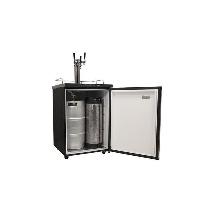 EdgeStar Sixth-Barrel Keg Stainless Steel Digital Kegerator