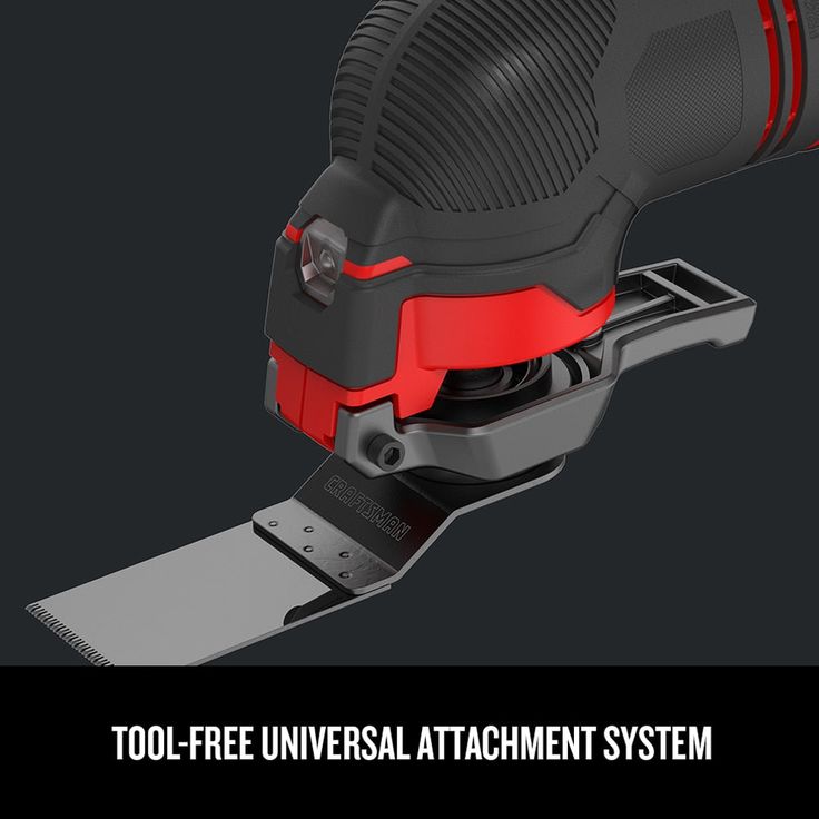 CRAFTSMAN V20 12-Piece Cordless-Amp 20-Volt Max Variable Speed Oscillating Multi-Tool Kit
