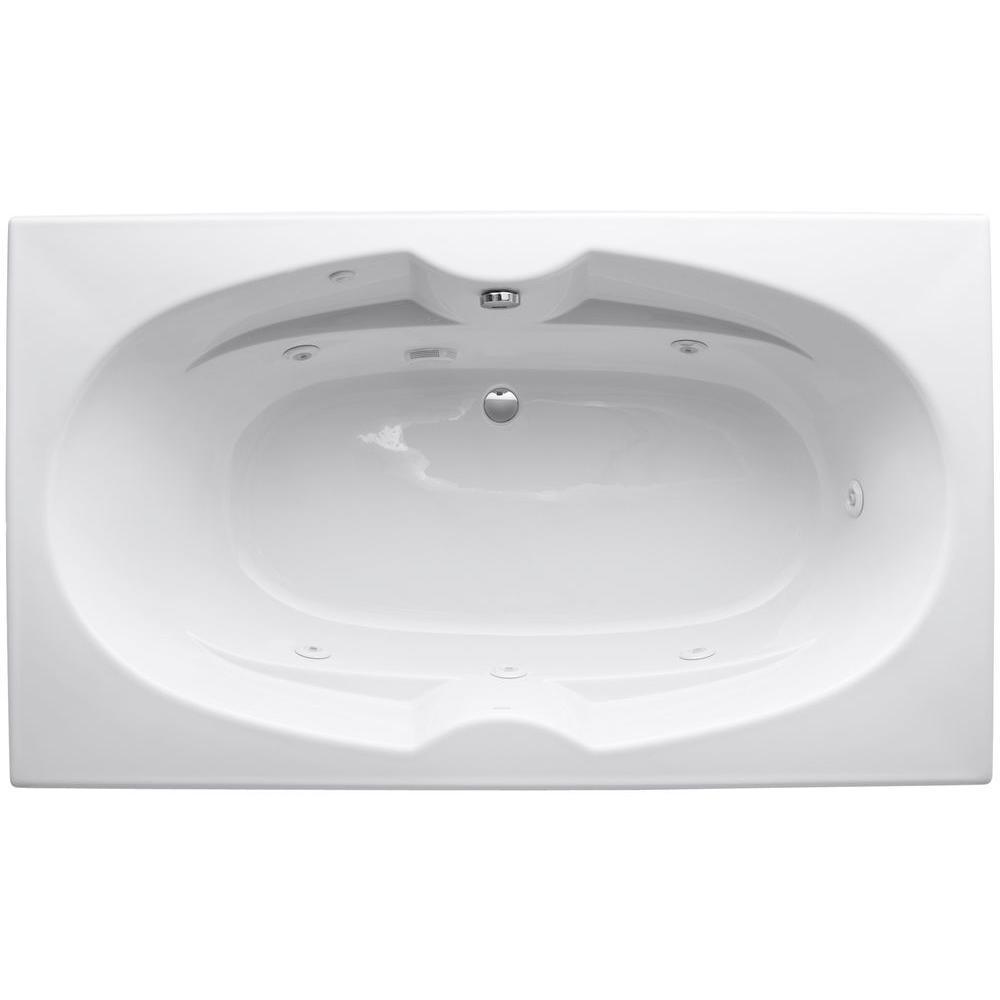 ProFlex 6 ft. Whirlpool Tub in White - Super Arbor