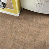 Armstrong Multistone Clay 12 in. x 12 in. Residential Peel and Stick Vinyl Tile Flooring (45 sq. ft. / case)