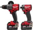 Milwaukee M18 FUEL 18-Volt Brushless Cordless Compact Router & D-Handle Jig Saw 2-Tool Set (Tool-Only)
