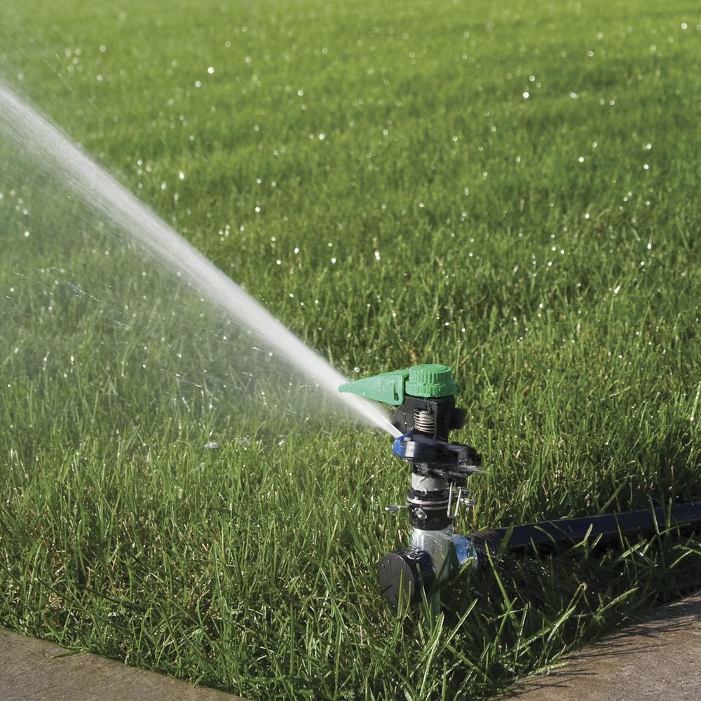 25 - 41 ft. Professional Grade Riser-Mounted Polymer Impact Sprinkler - Super Arbor