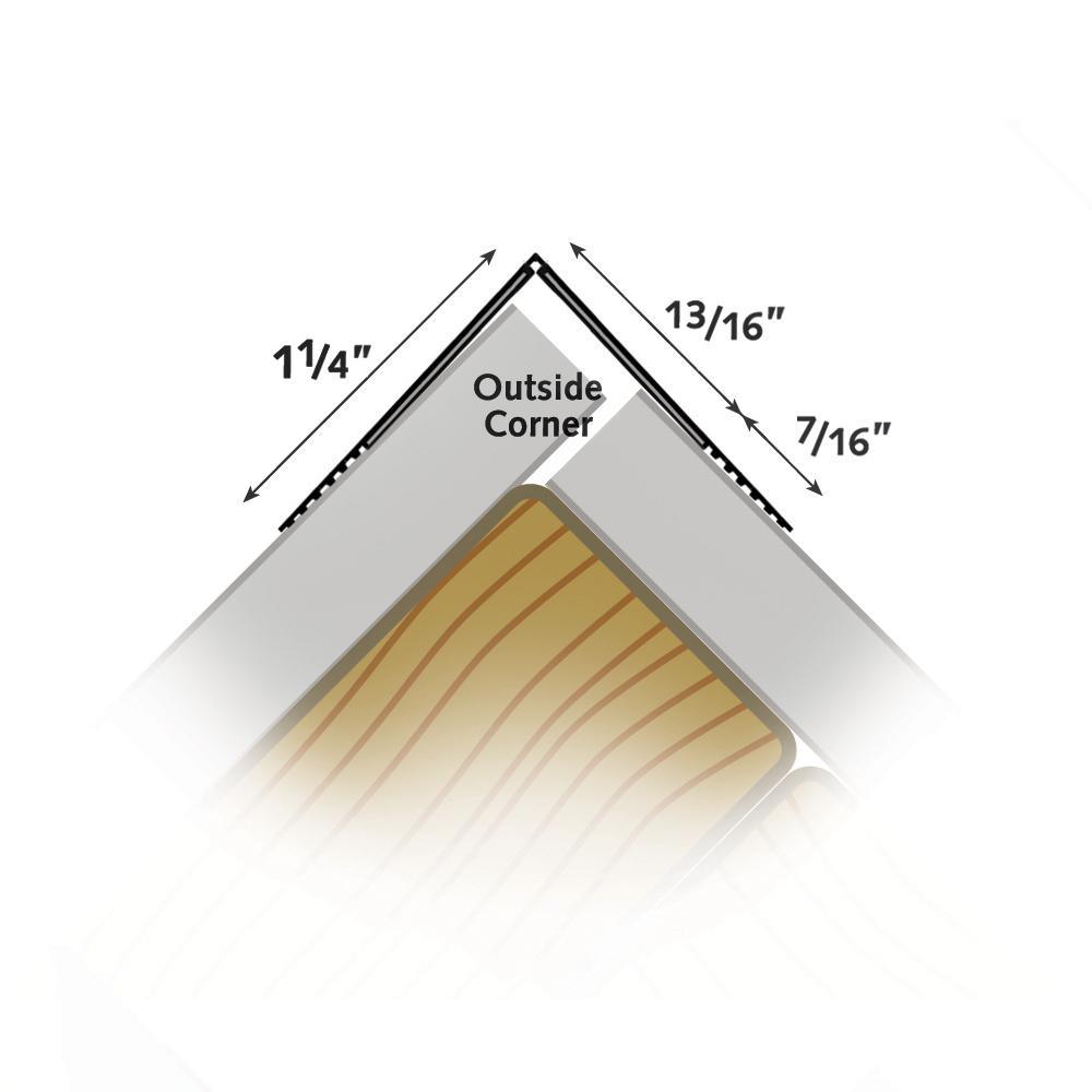 2-1/2 in. x 100 ft. Gold Flexible Corner Bead - Super Arbor