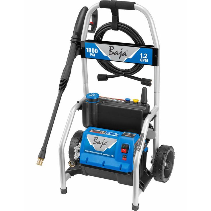 Baja 1800 PSI 1.2 GPM Electric Pressure Washer