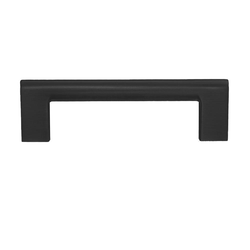 Vail 4 in. Center-to-Center Matte Black Drawer Pull - Super Arbor