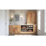 Hampton Assembled 24 x 34.5 x 21 in. Bathroom Vanity Base Cabinet in Natural Hickory