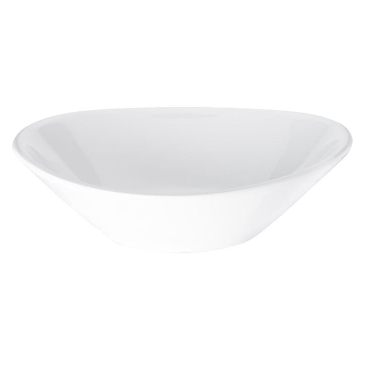 Stadia 52 oz. White Melamine Bowl (12-Pack)