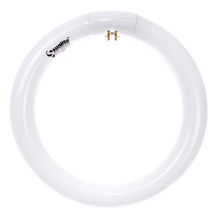 Sunlite 9 in. 30-Watt Circline T9 Fluorescent Tube Light Bulb, Daylight 5000K (2-Pack)
