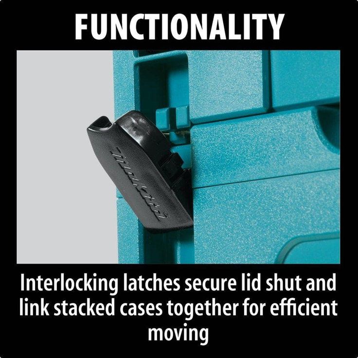 15.5 in. X-Large Interlocking Tool Box