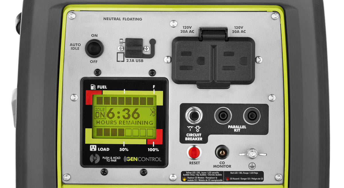 RYOBI 2,300 Starting Watt Reconditioned Bluetooth Super Quiet Gasoline Powered Digital Inverter Generator