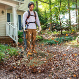 Lawnmaster NO-PULL 175 MPH 470 CFM 31cc Gas with Electronic Start Backpack Leaf Blower