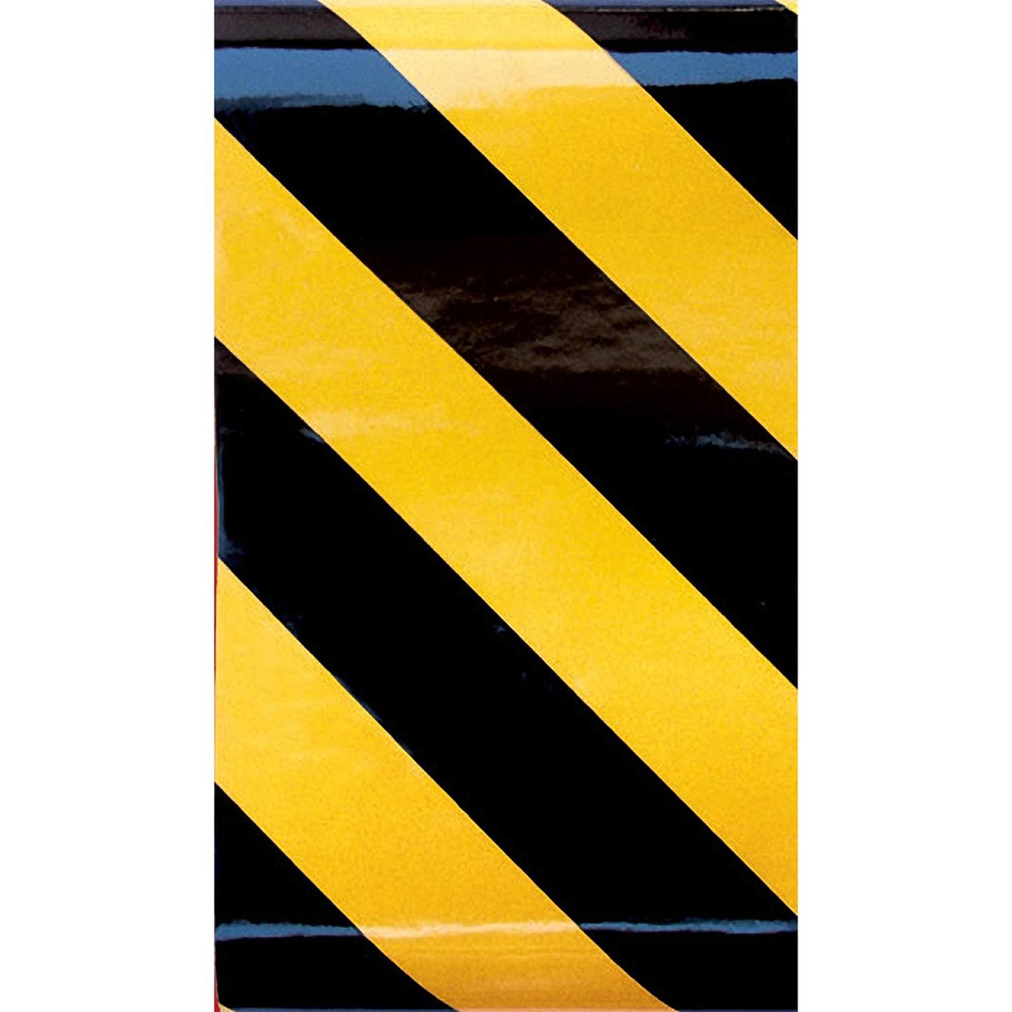 Hillman 2 in. W x 24 in. L Black/Yellow Reflective Safety Tape, 1 Pack
