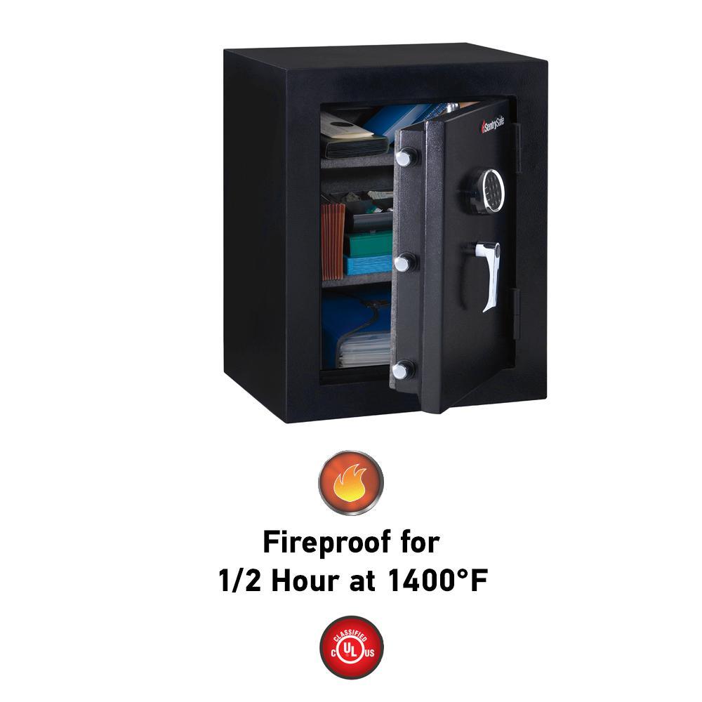 EF3428E 3.39 cu ft Fireproof Safe and Waterproof Safe with Digital Keypad - Super Arbor