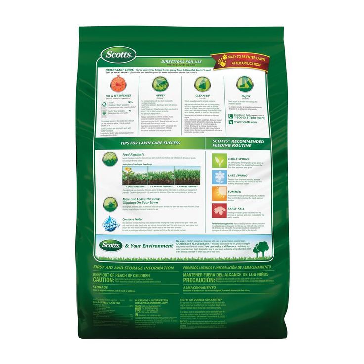 Scotts Turf Builder 14.06 lb. 5,000 sq. ft. Southern Lawn Fertilizer