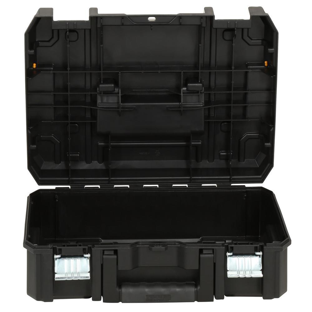 TSTAK II 13 in. Stackable Flat Top Tool Storage Case - Super Arbor