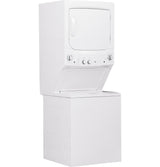GE White Laundry Center 3.8 cu. ft. Washer and 5.9 cu. ft. 240-Volt Vented Electric Dryer