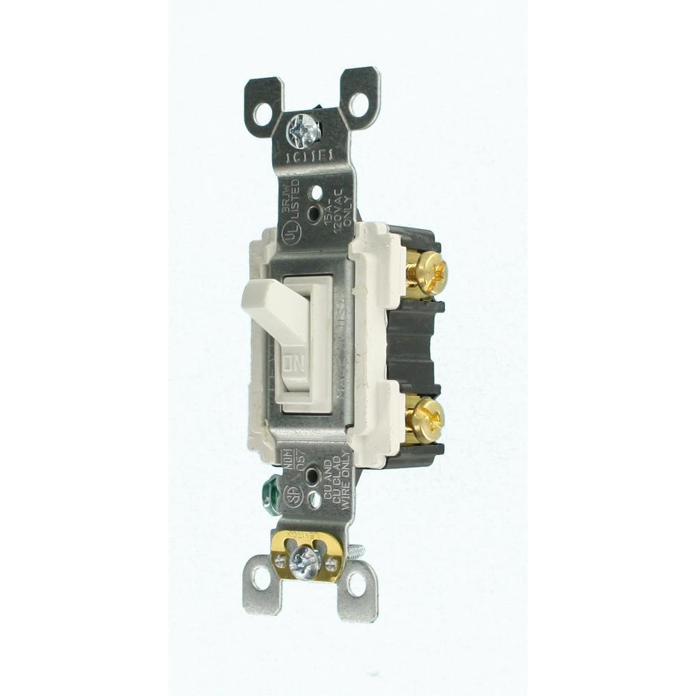 15 Amp Preferred Switch, White - Super Arbor
