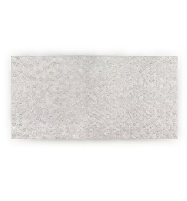 Jeffrey Court Retreat White 10 in. x 20 in. Glossy Textured Ceramic Wall Tile (10.76 sq. ft./Case)
