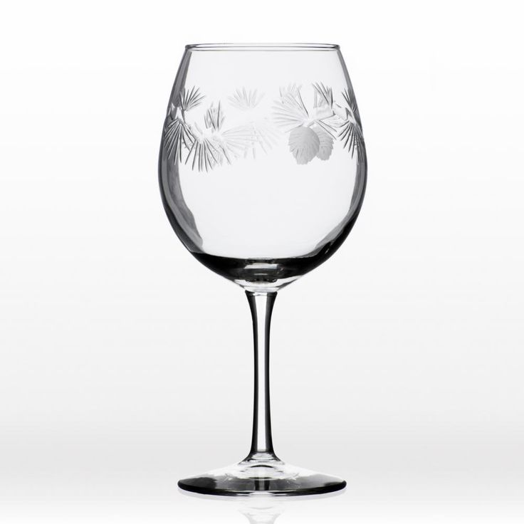 Icy Pine 18 oz. Clear Balloon Wine (Set of 4)