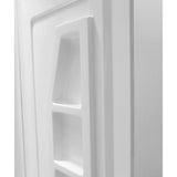 Forum 48 in. x 36 in. x 74 in. 3-piece DIY Friendly Alcove Shower Surround in White - Super Arbor