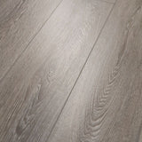 CALI Mute step Breakwater Oak Gray 20-mil x 7-in W x 48-in L Waterproof Interlocking Luxury Vinyl Plank Flooring (24.03-sq ft/ Carton)