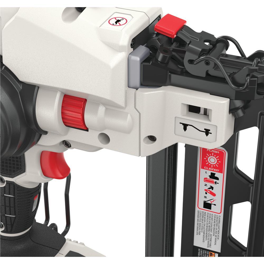 20-Volt MAX Lithium-Ion 16-Gauge Cordless  Nailer with Battery 1.5 Ah and Charger - Super Arbor